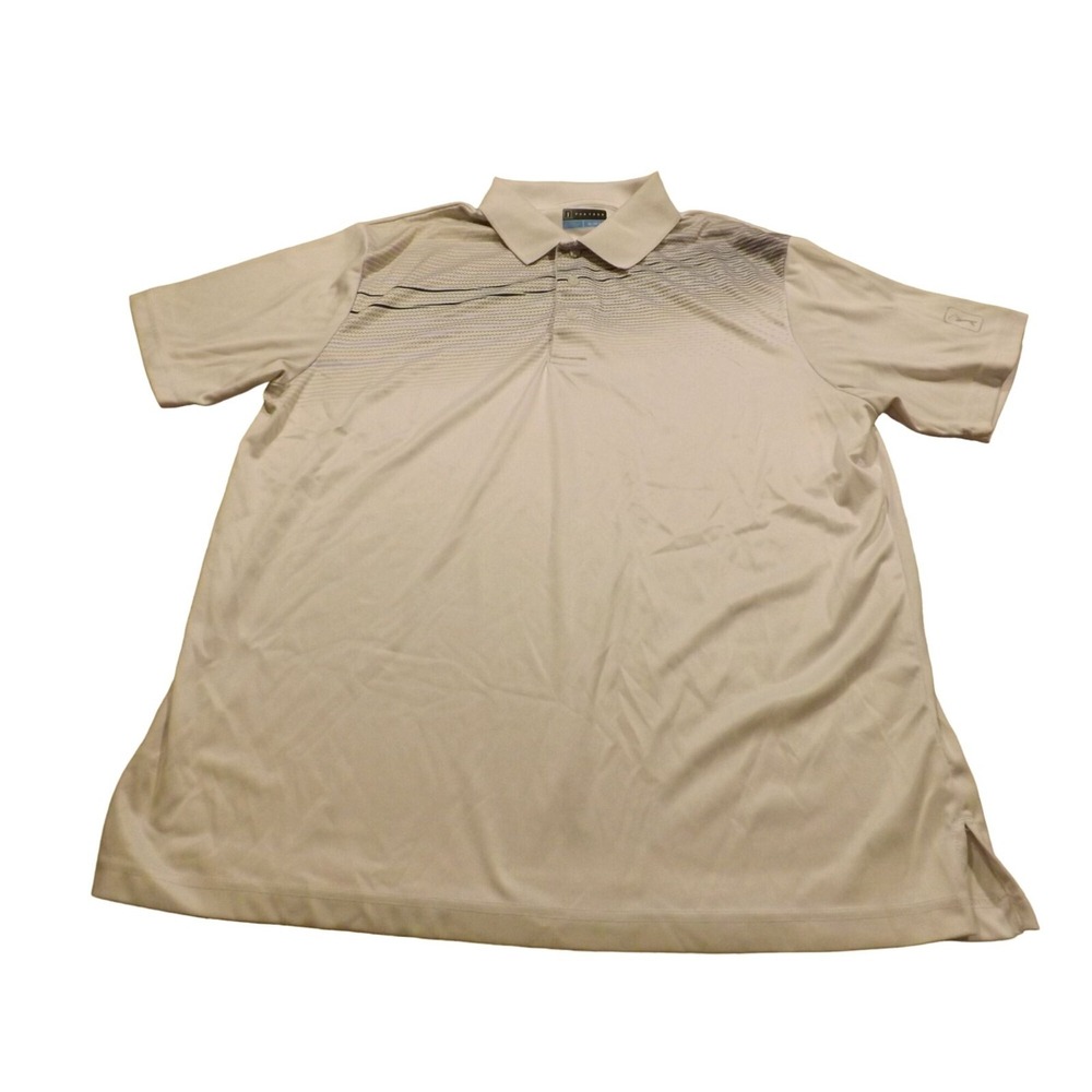 PGA Tour Golf Polo Mens XL Multicolor Performance Shirt Casual Outdoors Everyday